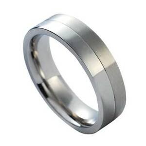 NUBIS® NSS1012 Pánský snubní prsten - velikost 68 - NSS1012-68