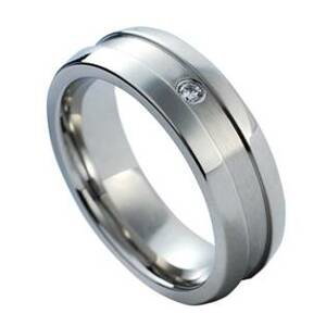 NUBIS® NSS1016 Dámský snubní prsten se zirkonem - velikost 57 - NSS1016-Zr-57