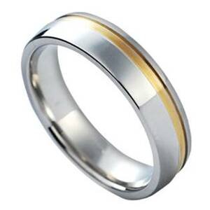 NUBIS® NSS1018 Pánský snubní prsten - velikost 70 - NSS1018-70