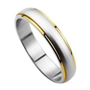 NUBIS® NSS1020 Pánský snubní prsten - velikost 68 - NSS1020-68