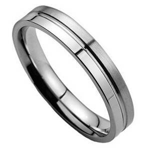 NUBIS® NSS1022 Pánský snubní prsten - velikost 75 - NSS1022-75