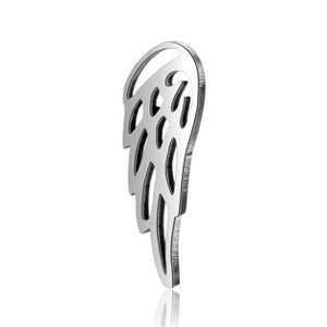 Šperky4U Ocelový přívěšek - andělské křídlo - OK1340-ST
