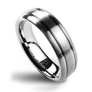 NUBIS® NWF1013 Pánský snubní prsten - velikost 56 - NWF1013-56
