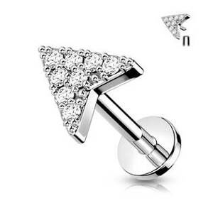 Šperky4U Labreta / cartilage piercing - šipka - LB0032ST-1206