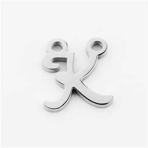 Šperky4U Ocelový přívěšek písmeno - iniciála - OK1390-K