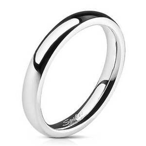 Šperky4U Ocelový prsten šíře 3 mm, vel. 60 - velikost 60 - OPR1232-60
