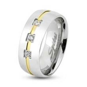Šperky4U OPR1515 Dámský snubní prsten - velikost 52 - OPR1515-52