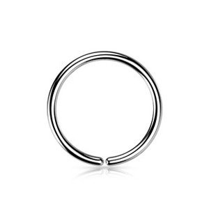 Šperky4U Piercing kruh TITAN - TIT1190-1008