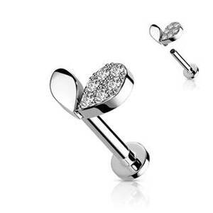 Šperky4U Labreta / cartilage piercing - LB0040ST-1206