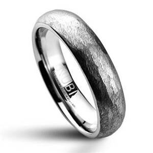 NUBIS® NWF1010 Pánský snubní prsten šíře 6 mm - velikost 61 - NWF1010-6-61