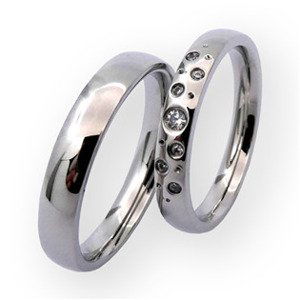 NUBIS® NSS3018-ZR Dámský ocelový snubní prsten - velikost 48 - NSS3018-ZR-48