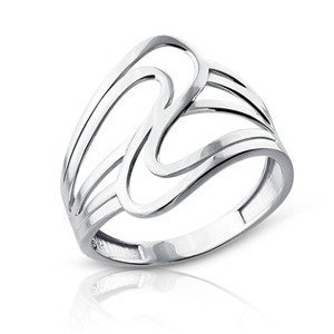 NUBIS® Stříbrný prsten - velikost 62 - NB-5507-62