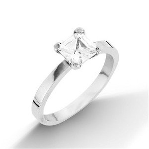 Šperky4U Stříbrný prsten se zirkonem, vel. 52 - velikost 52 - CS2025-52