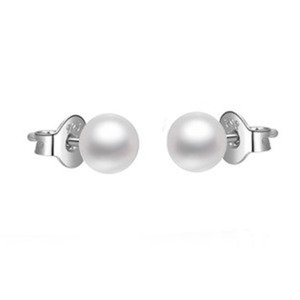 NUBIS® Stříbrné náušnice s perličkami - NB-3802
