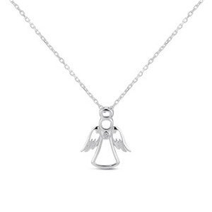 NUBIS® Stříbrný náhrdelník andílek - NB-2545