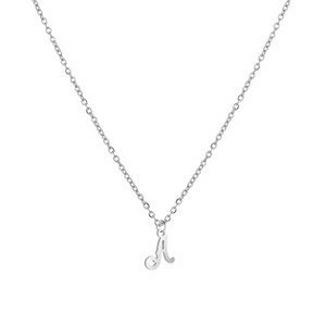 Šperky4U Ocelový náhrdelník, písmeno - OPD0339-A