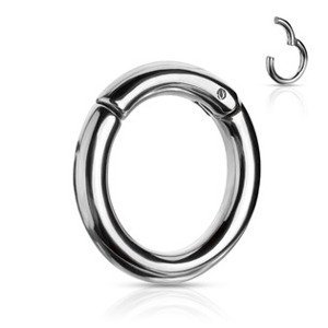 Šperky4U Piercing segment kruh, 8,0 x 16 mm - K01055-8016