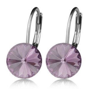 NUBIS® Ocelové náušnice s krystaly Swarovski® IRIS - NBS08-IR