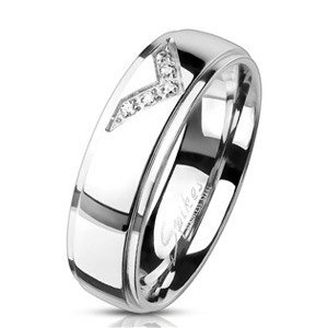 Šperky4U Ocelový prsten - velikost 62 - OPR0096-62