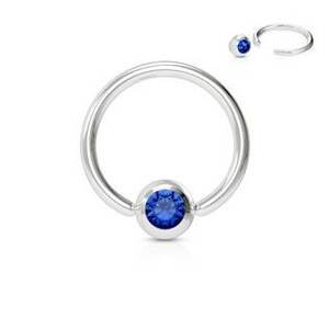 Šperky4U Piercing - kruh 1,2 x 10 mm - K01023-1210B