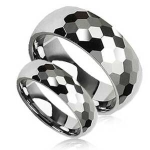 NUBIS® NWF1006 Pánský snubní prsten, šíře 8 mm - velikost 67 - NWF1006-8-67