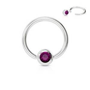 Šperky4U Piercing - kruh 1,2 x 10 mm - K01023-1210A