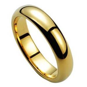 NUBIS® Wolframový prsten, šíře 5 mm - velikost 52 - NWF1051-52