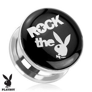 Šperky4U Plug do ucha ROCK the Playboy - PL01159-16