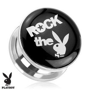 Šperky4U Plug do ucha ROCK the Playboy - PL01159-14
