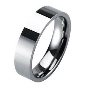 NUBIS® Wolframový prsten, šíře 6 mm - velikost 54 - NWF1062-6-54