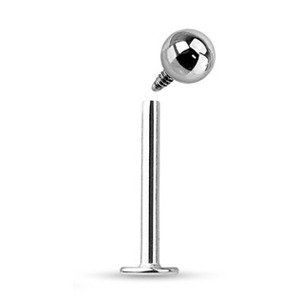 Šperky4U Piercing do brady - labreta TITAN - TIT1019-16104