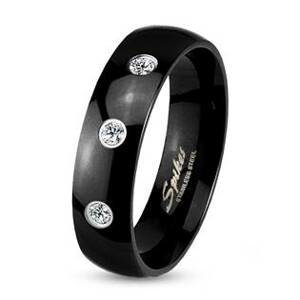 Šperky4U OPR1299-6 Dámský snubní prsten šíře 6 mm - velikost 59 - OPR1299-6-Zr3-59