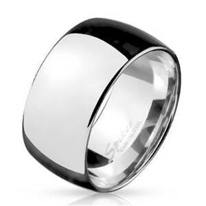 Šperky4U Pánský ocelový prsten šíře 10 mm - velikost 65 - OPR1655-65