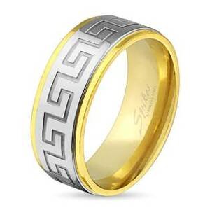 Šperky4U Ocelový prsten - velikost 68 - OPR0011-8-68