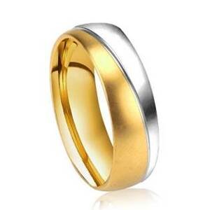 Šperky4U OPR0033 Pánský snubní prsten šíře 6 mm - velikost 57 - OPR0033-P-57