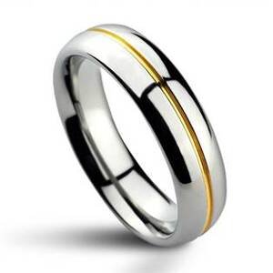 NUBIS® NWF1027-SL Dámský snubní prsten wolfram - velikost 63 - NWF1027-SL-63