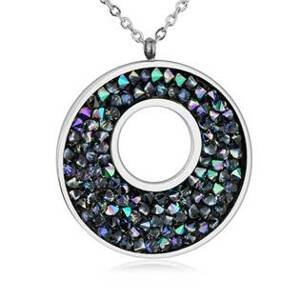 NUBIS® Ocelový náhrdelník s krystaly Crystals from Swarovski®, PARADISE SHINE - LV5001-PAR