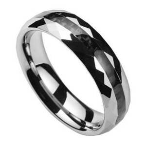 NUBIS® NWF1047 Dámský snubní prsten wolfram - velikost 54 - NWF1047-54