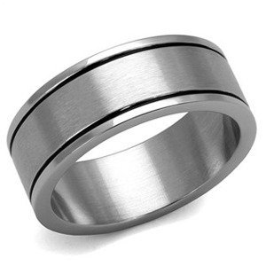 Šperky4U Pánský ocelový prsten - velikost 62 - OPR1596-62