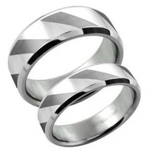 Šperky4U Dámský snubní prsten šíře 6 mm - velikost 52 - OPR1415-52