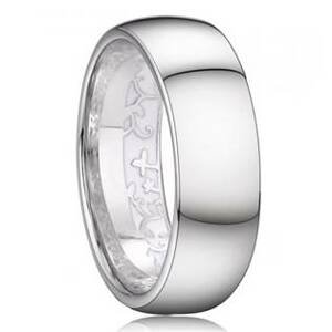 7AE AN1037 Pánský snubní prsten stříbro AG 925/1000 - velikost 62 - AN1037-P-62