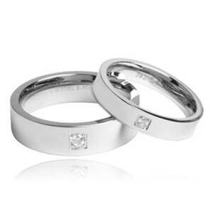 Šperky4U Pánský snubní ocelový prsten šíře 6 mm, vel. 62 - velikost 62 - OPR1426P-62