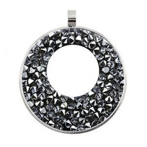 NUBIS® Přívěšek VICTORY Crystals from Swarovski® GREY METALISEE - LVX202-GME