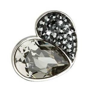 EVOLUTION GROUP CZ Stříbrný přívěsek s krystaly Crystals from Swarovski® Black Diamond - 34161.3 Black Diamond