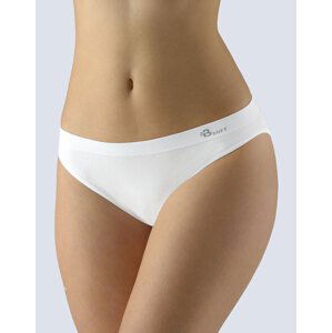 Gina Výhodné balení 5 kusů - Kalhotky klasické s úzkým bokem 00046P Barva/Velikost: bílá / M/L