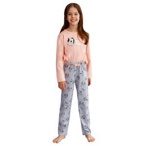 Dívčí pyžamo Sarah s obrázkem a nápisem Taro Barva/Velikost: růžová světlá / 110
