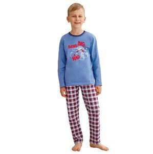 Chlapecké pyžamo Mario s obrázkem Taro Barva/Velikost: modrá světlá / 86