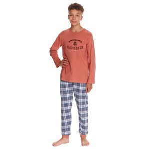 Chlapecké pyžamo Enzo s obrázkem 2817/21 Taro Barva/Velikost: oranžová tmavá / 146