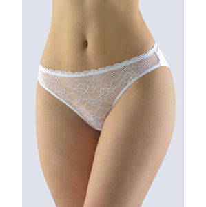 Gina Výhodné balení 5 kusů - Kalhotky bokové - brazilky 16102P Barva/Velikost: bílá / XS/S