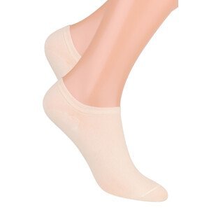 Pánské nízké ponožky jednobarevné 007 Steven Barva/Velikost: béžová / 44/46